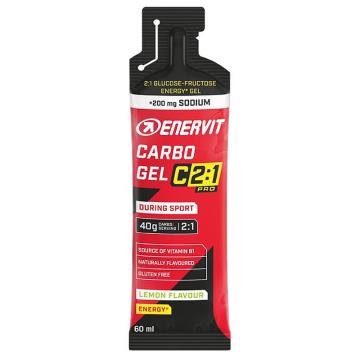 Gel ENERVIT Carbo Gel C2:1PRO Limón con Sodio