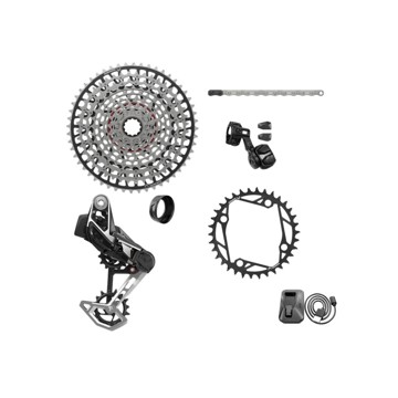 Groupe SRAM Eag AXS XX T-T eMtb 104 BCD S/Bla
