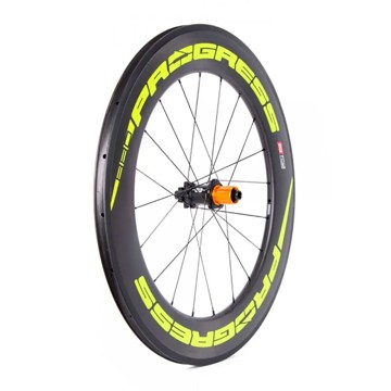 Roue arrière PROGRESS SPACE TUBULAR TRAS AMARILLO FLUO