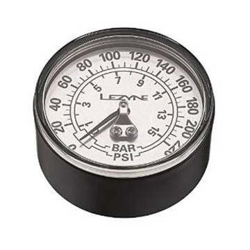 Tlakomer LEZYNE 220PSI BLK/SILVER