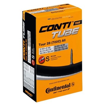 Cámara CONTINENTAL 28X1 1/4-1,75 TOUR U SCH 52MM