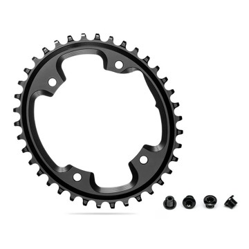 ABSOLUTE BLACK Chainring Cx 1X 110X4 Shim 9100/8000+Bolts