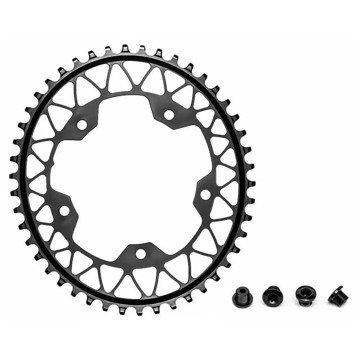 ABSOLUTE BLACK Chainring Oval 1X 110Bcd 5 Holes