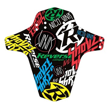 REVERSE Mudguards Mudfender -  Stickerbomb