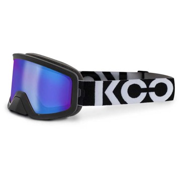 Športové okuliare KOO Edge Black (Blue Mirror Lenses)