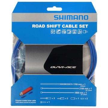 Lanko radenia SHIMANO Kit Cables Cambio 9000 Polimero