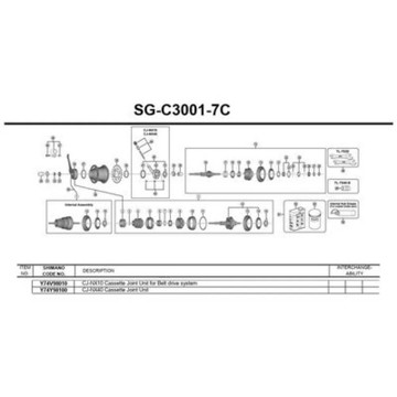 Uzáver SHIMANO CJ-NX10 X Trans
