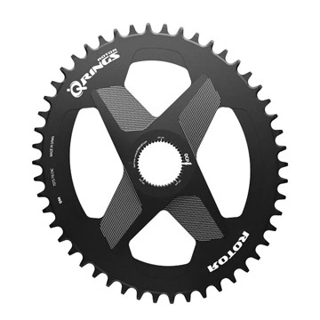 Prevodník ROTOR Q Rings Direct Mount Oval 42T Black