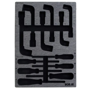 Puzdro na náradie VAR Tool tray for screwdrivers/socket wrench