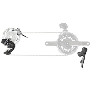 Sada SRAM E-Tap Axs 1X Hidro Flat Mount Cl 2P