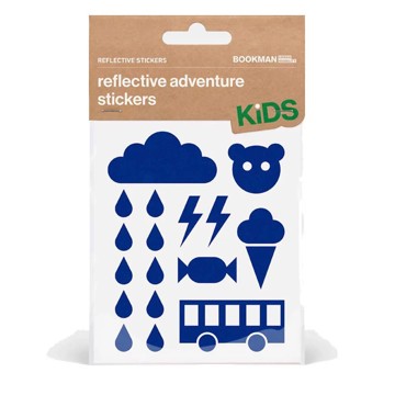 Doplnky BOOKMAN Reflective Stickers Adventure