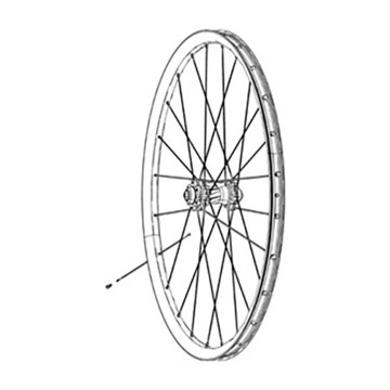 Bezkamerinová súprava ZIPP Kit TL 23Mm + Valv 100Mm