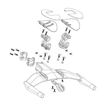 Gripy ZIPP Vuka Clip Kit Almohadillas Apoyabrazo