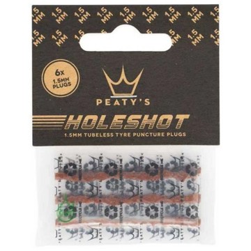 Míchat PEATY´S Mechas Tubeless 3Mm 6Uds
