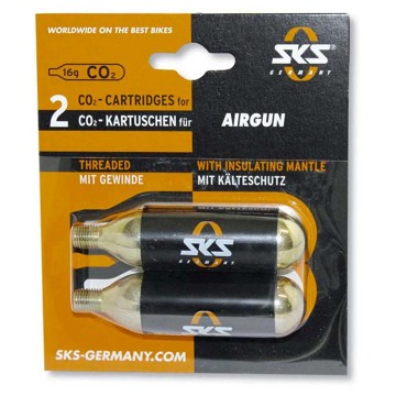 SKS CO2 Cylinder Cartucho De Aire Co2 16 G