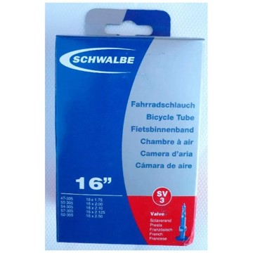 Duša SCHWALBE 16X1.75-2.50 V Presta 40Mm