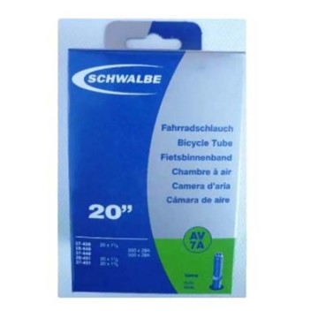 Chambre à air SCHWALBE 20X1 1/8-1 3/8 V Standard 40