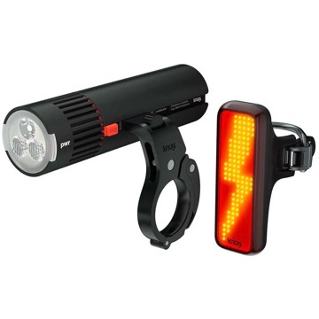 KNOG Light set PWR Trail + Blinder V Bolt