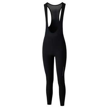 SHIMANO Long cycling tights with straps Kaede