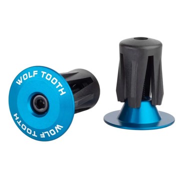 WOLF TOOTH Headset covers Tapones Manillar Alu Cnc Azul