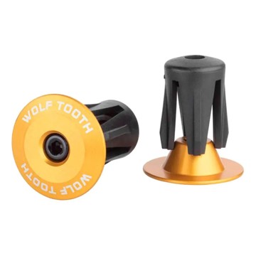 Omslag til headset WOLF TOOTH Tapones Manillar Alu Cnc Oro