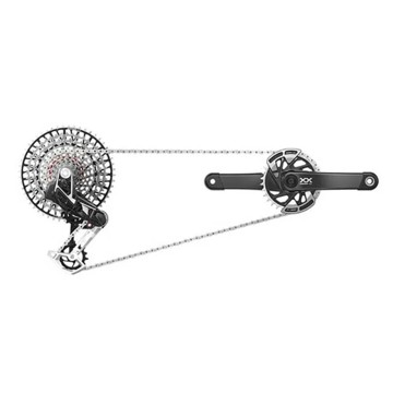 Sada SRAM Eag AXS XX T-T PwMt Mtb Wde 165 32