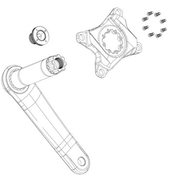 Skrutky SRAM Extr Bla Db M18/30 XX XXsl T-T D1
