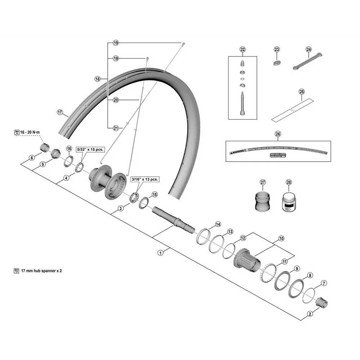 Jadro SHIMANO RX880 Núcleo completo