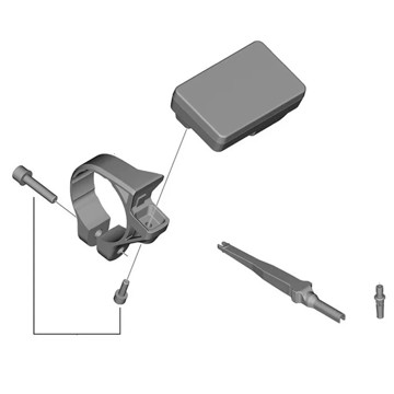 Doplnok SHIMANO Stay A (Dia 31.8mm) w/Nut SC-EN600