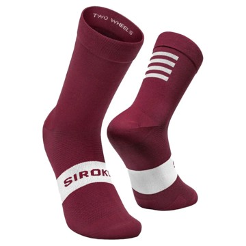 Calcetines SIROKO Maroon Volata