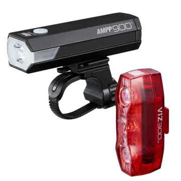 Cateye Light Set Ampp900&Viz300 (Usb-C/Usb-C)