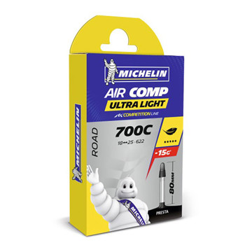 Duša MICHELIN Aircomp Ultralight 700X18-25 Sv