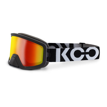 Maska KOO Edge Black (Red Mirror Lenses)
