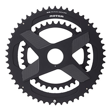 ROTOR Chainring Round Ring 46/30 Black