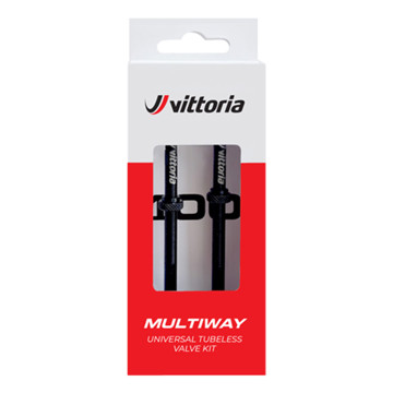 Ventily VITTORIA Tubeless Aluminio 100mm (2Uds)