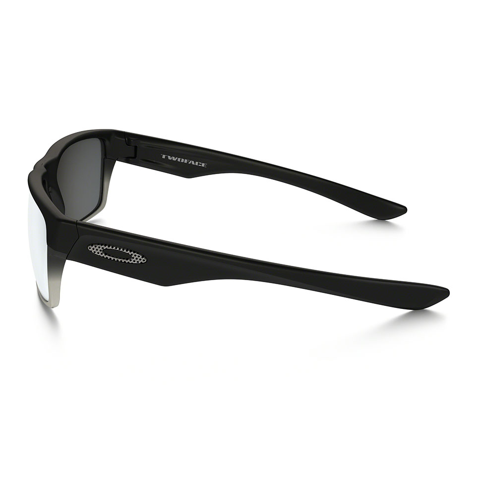 TwoFace™ Chrome Iridium Lenses, Matte Black Frame Sunglasses