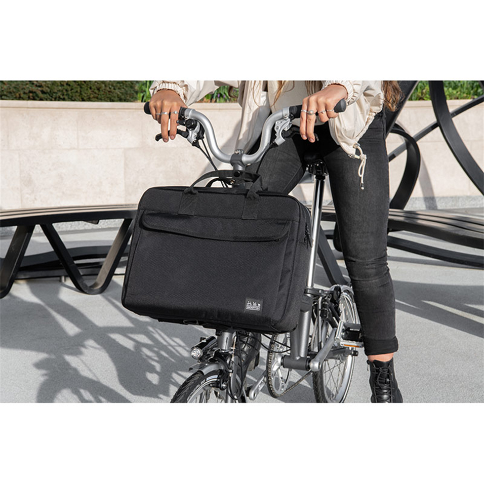 Metrocity, Bags, Metrocity Nylon Leather Trim Backpack