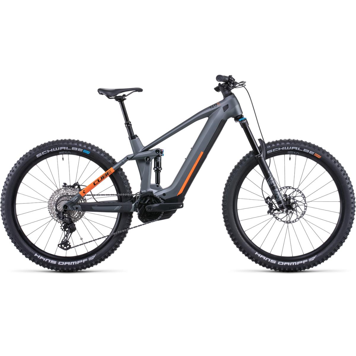 Ebike Cube Stereo Hybrid 140 Hpc Sl 625 27,5 2022 Grey/orang Mammoth