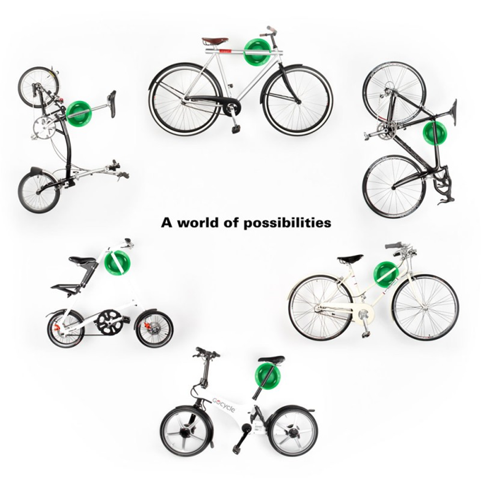 Cycloc Verticle Fahrradhalterung – grün