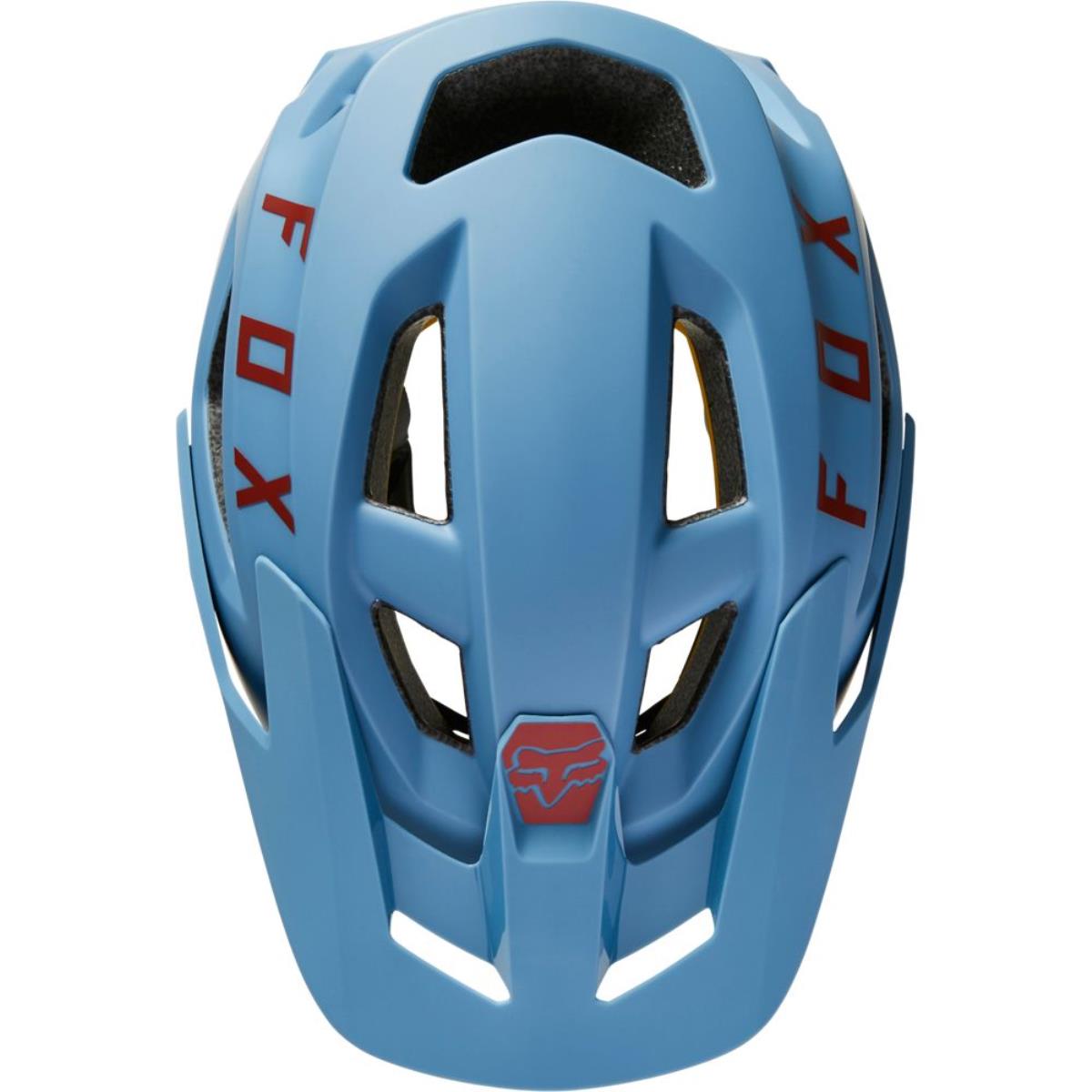 Fox Speedframe Pro Casco MTB - Blu Navy, Con MIPS, EPS Varizorb, Chiusura Fidlock, Traspirante