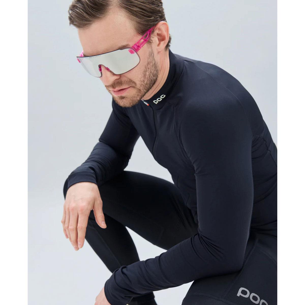 Poc M's Ambient Thermal Jersey Ura Black | Mammoth Poc M's Ambient Thermal Jersey Ura Black | Mammoth