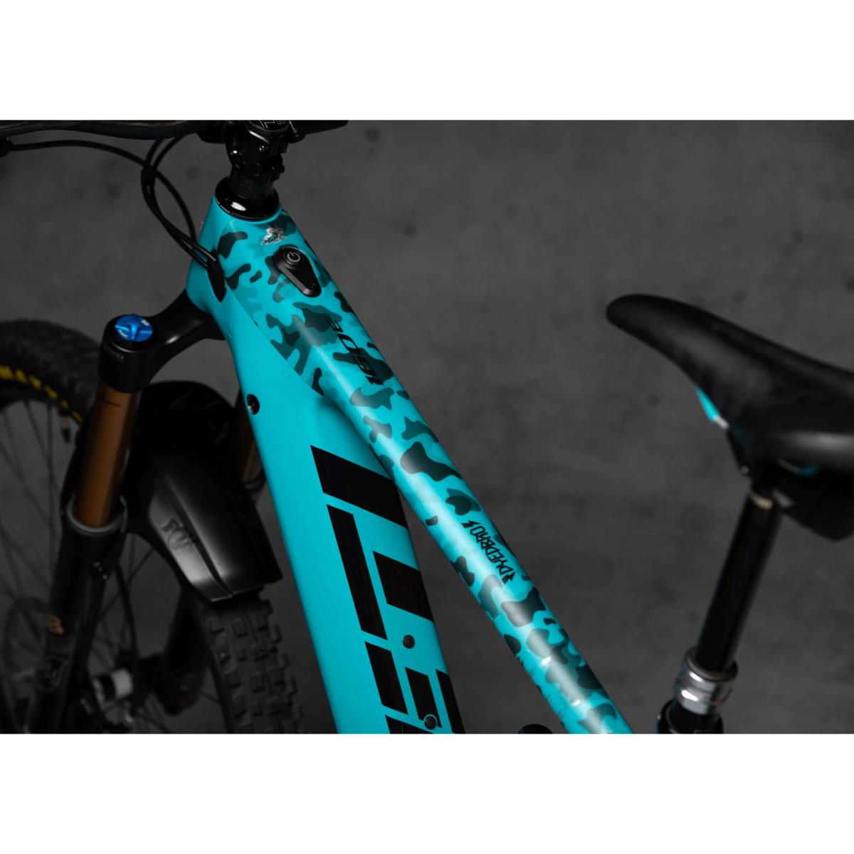 Protector Cuadro Pro Full E-Bike Transparente Brillante Dyedbro