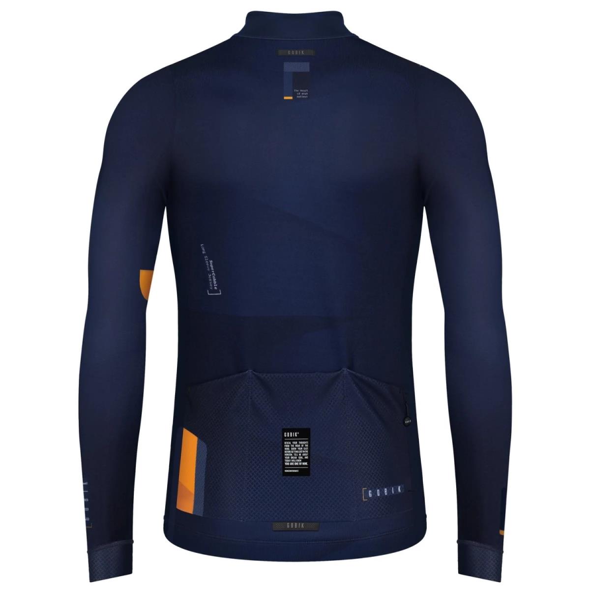 Maillot Manches Longues GOBIK Cobble Lime Stone - S