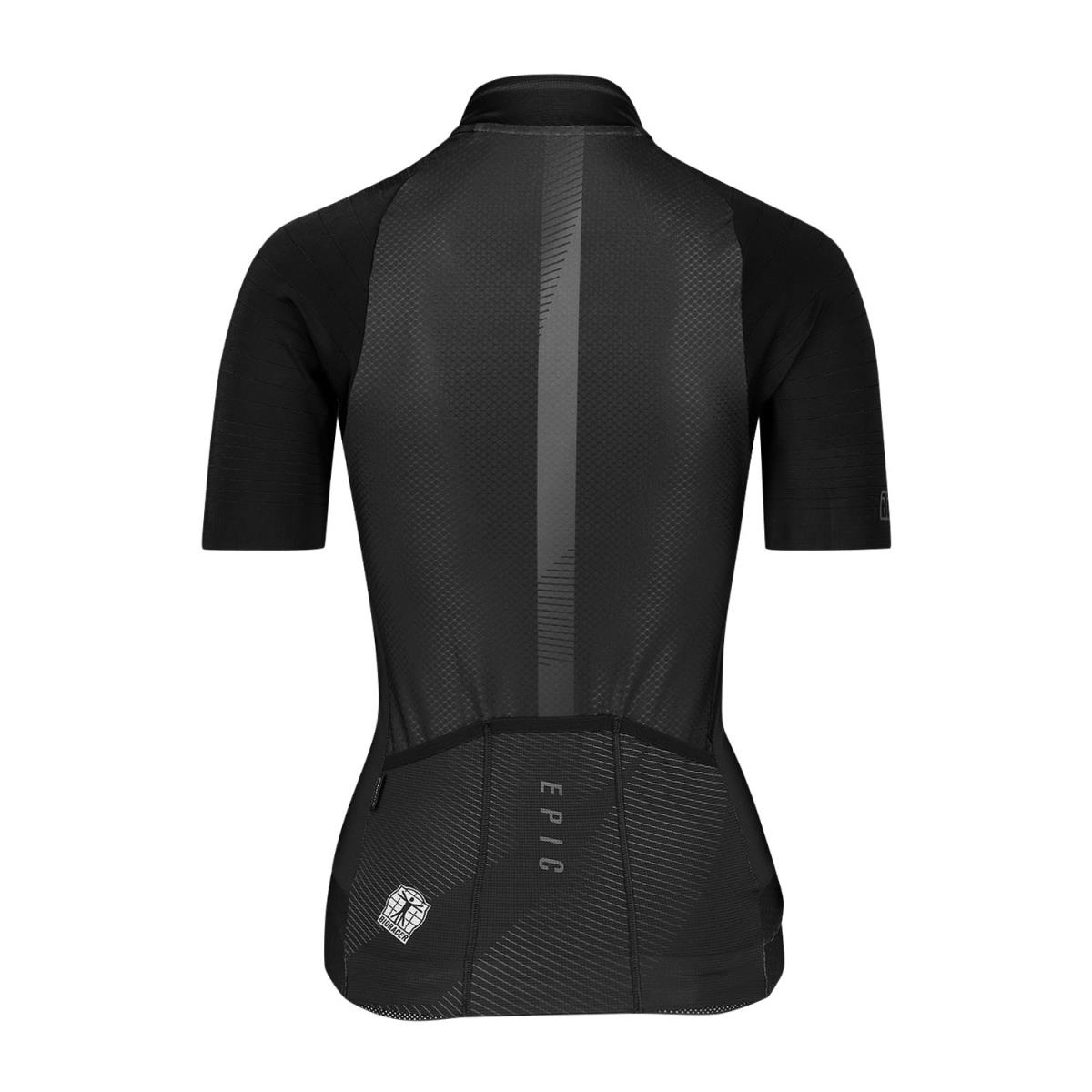 Bioracer, Maglietta Donna Curl Maniche Corte Jersey, Bianco