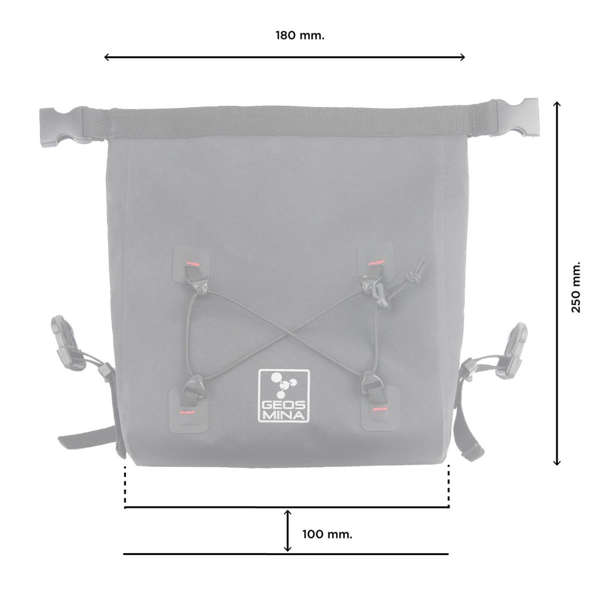 Geosmina Handlebar Bag Small Handlebar Bag Removable Strap 2024