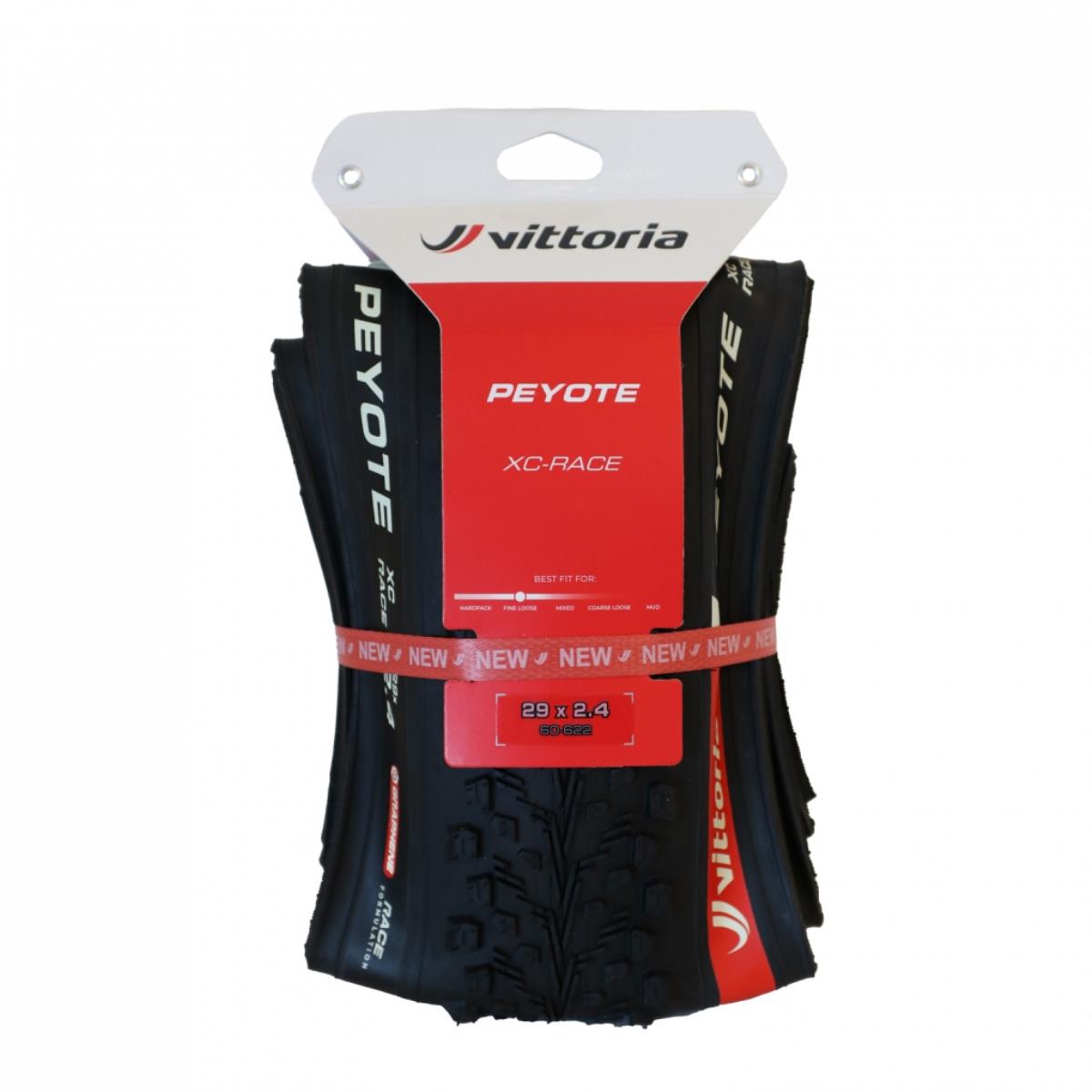 Opona Vittoria Peyote Xc Race 60-622/29x2.4 Tlr G2.0 Black