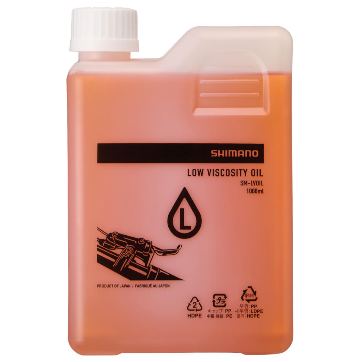 Huile Shimano Mineral Oil Low Visc Bottle 1l Mammoth