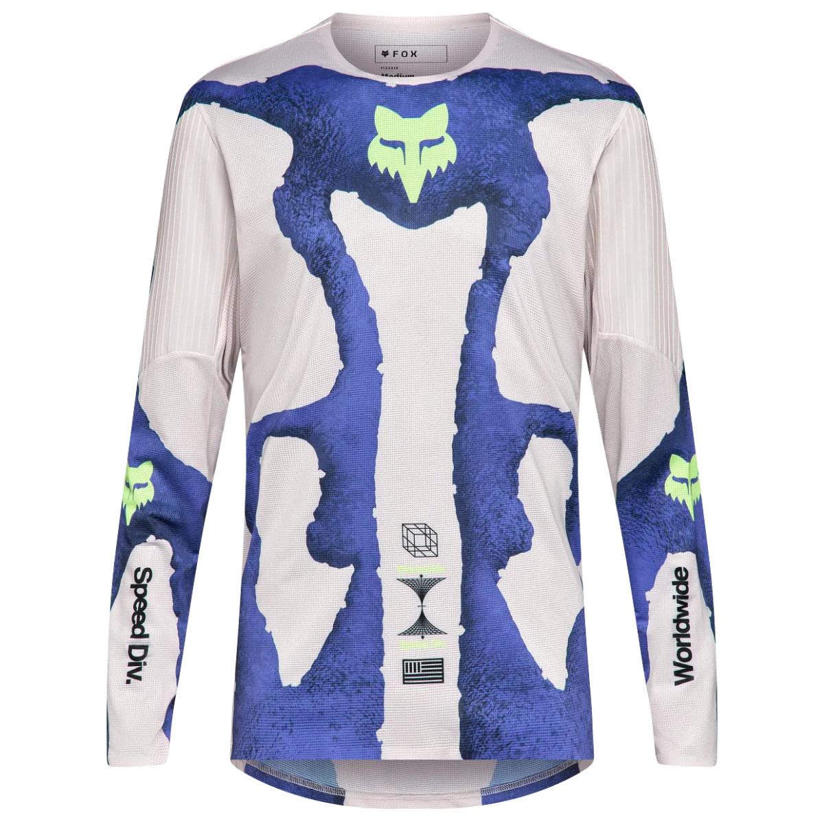 Fox Head Jersey Flexair Ls Jersey Awareness Le Chalk | Mammoth