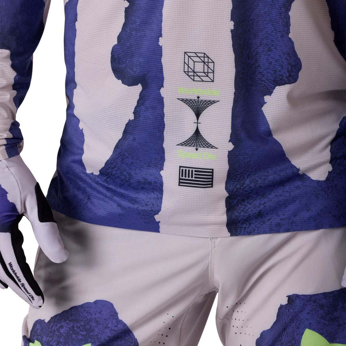 Fox Head Jersey Flexair Ls Jersey Awareness Le Chalk | Mammoth
