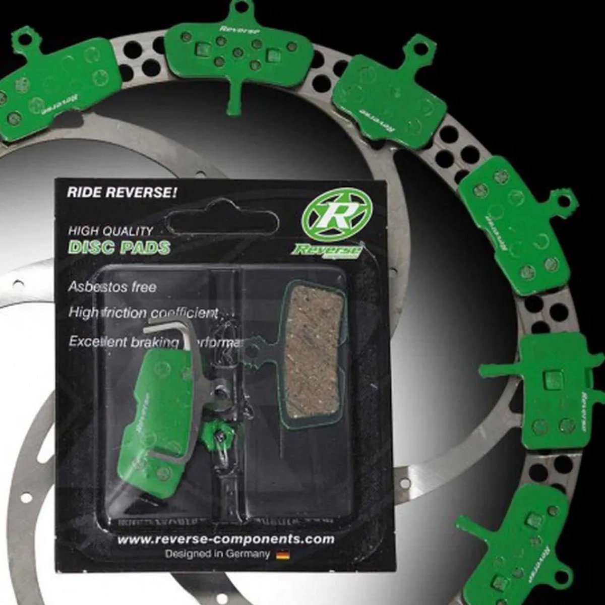 Reverse Brake Pads Avid Trail E7,e9,xo/sram Gui Mammoth